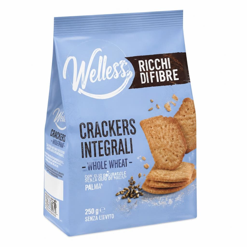 Crackers integrali, 250 g Welless – Penny