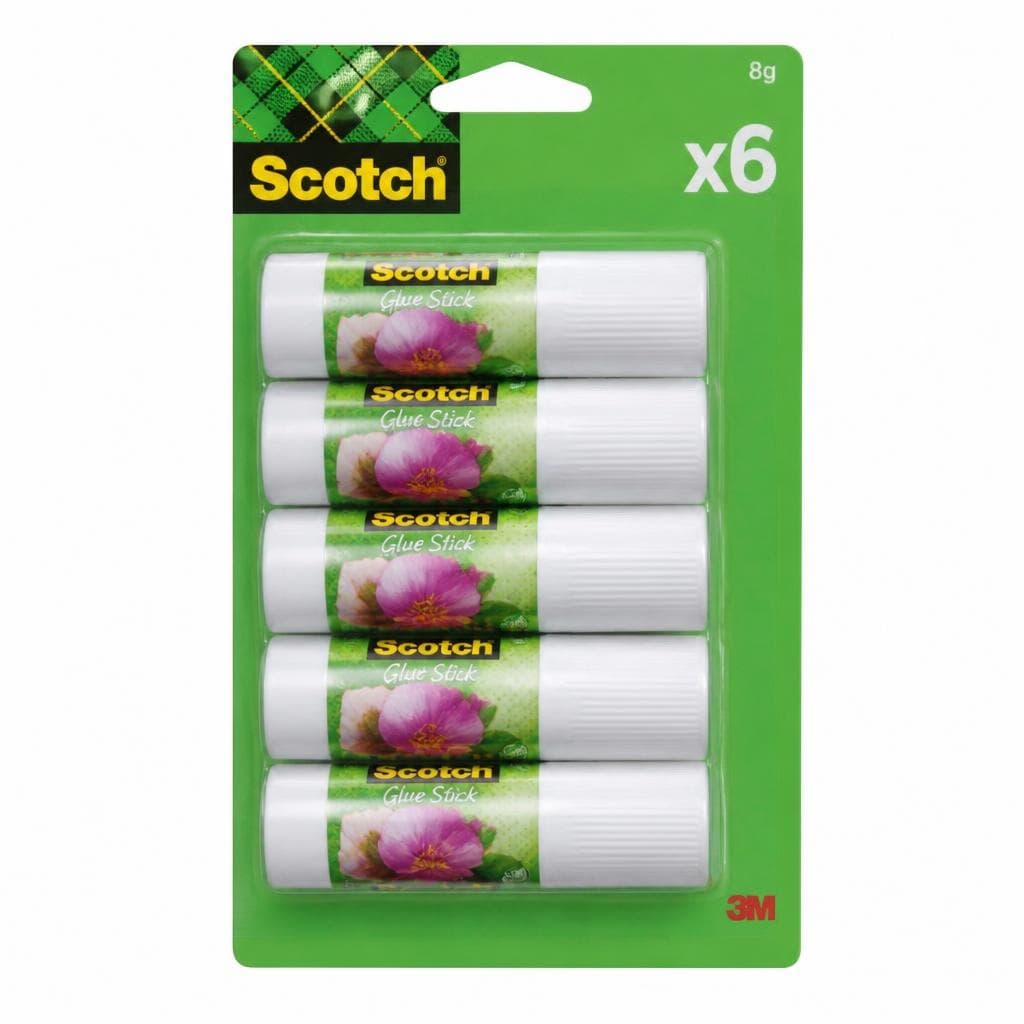 Colla stick 8 g conf. 6 pezzi Scotch in offerta da Carrefour