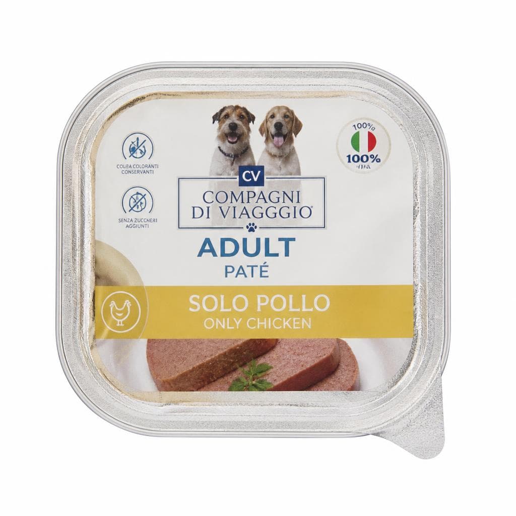 Compagni di Viaggio paté per cani gusti assortiti, 400 g – Iper La grande i