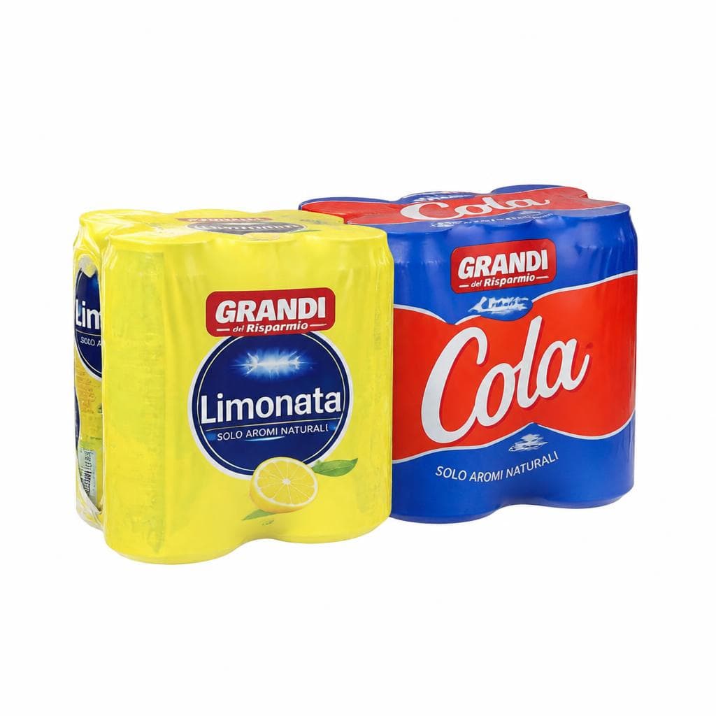 Cola/Limonata Grandi, 6 x 330 ml – Eurospin