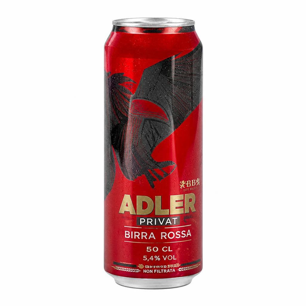 Birra Rossa 5,4%, 500 ml Adler Privat – Eurospin