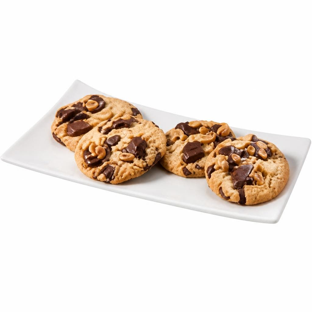 Cookies con cioccolato fondente e arachidi, 100 g – Iper La grande i