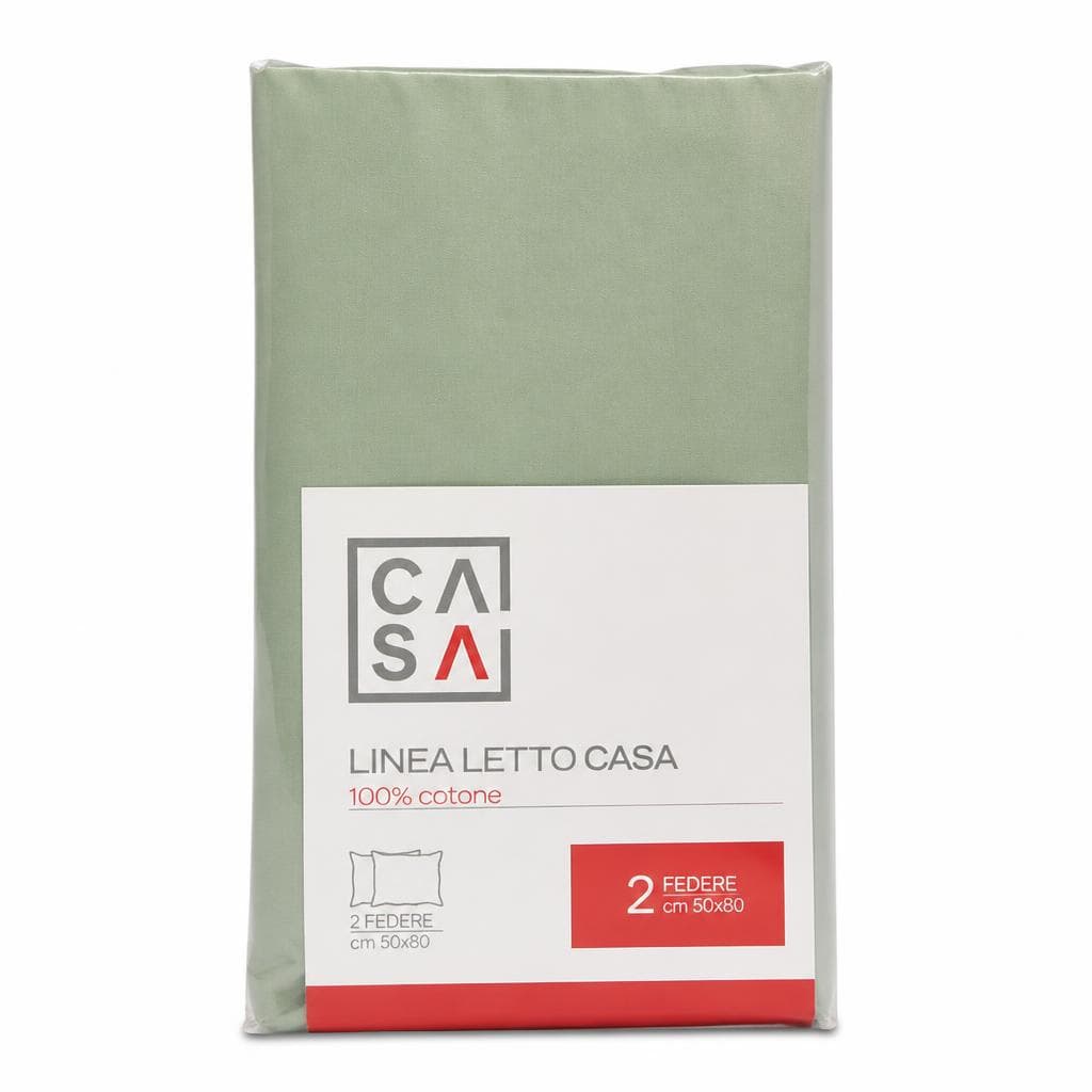 Linea letto Casa 2 federe, cm 50x80 – Bennet