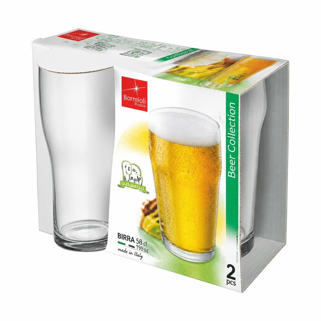 Set Bicchieri Birra Nonix Bormioli, 2 pezzi BORMIOLI ROCCO – Carrefour