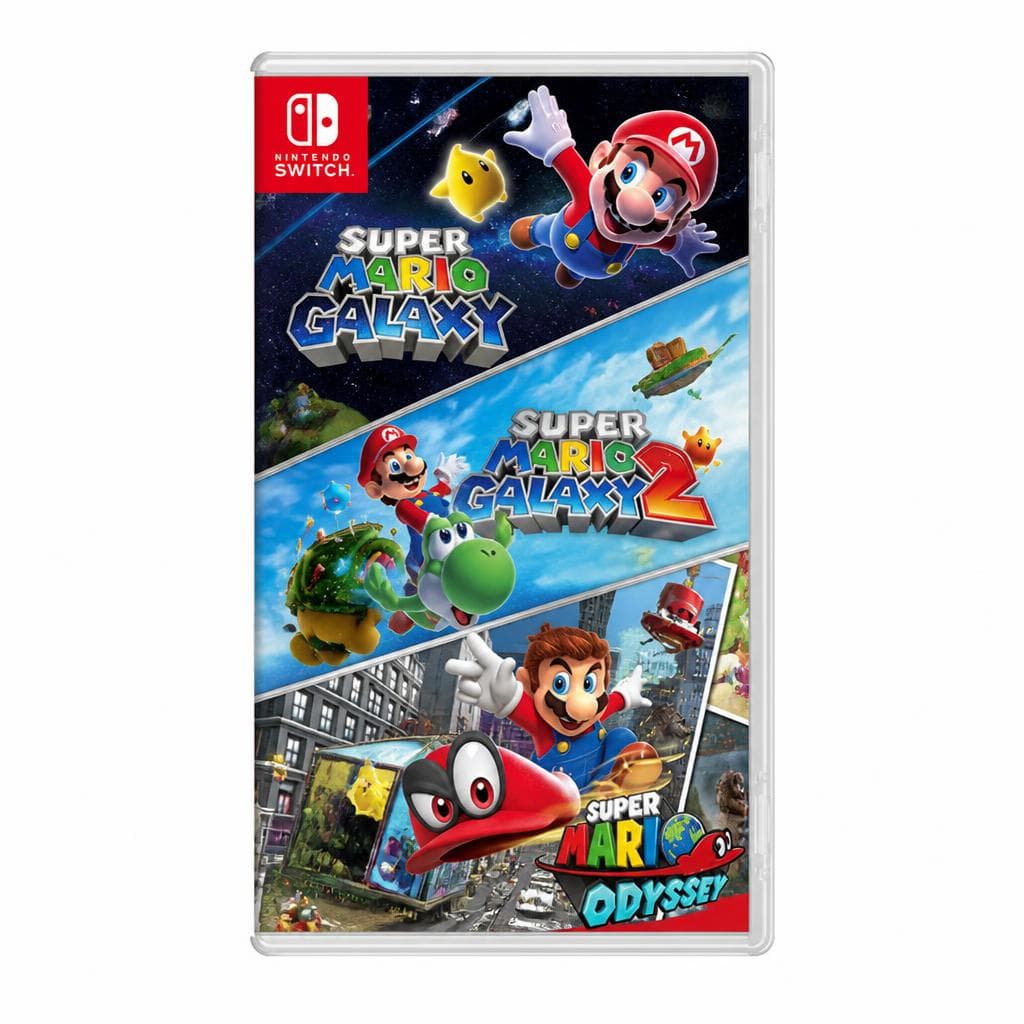 Nintendo Switch Super Mario Galaxy + Super Mario Galaxy 2 – Trony