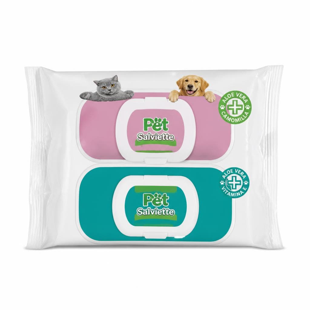 Pet salviette, 50 pezzi – Risparmio Casa