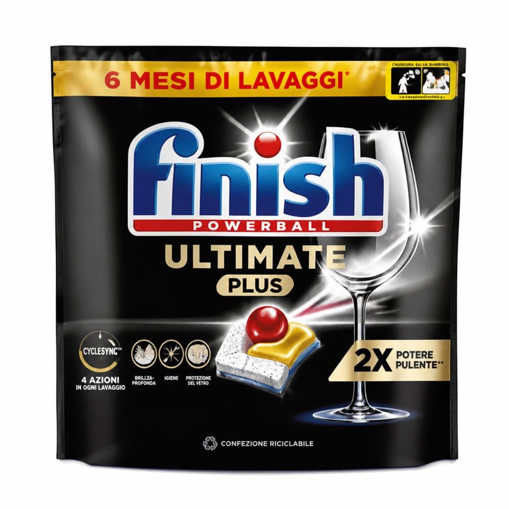 Finish tabs Ultimate, 115/125/135 pezzi – Risparmio Casa