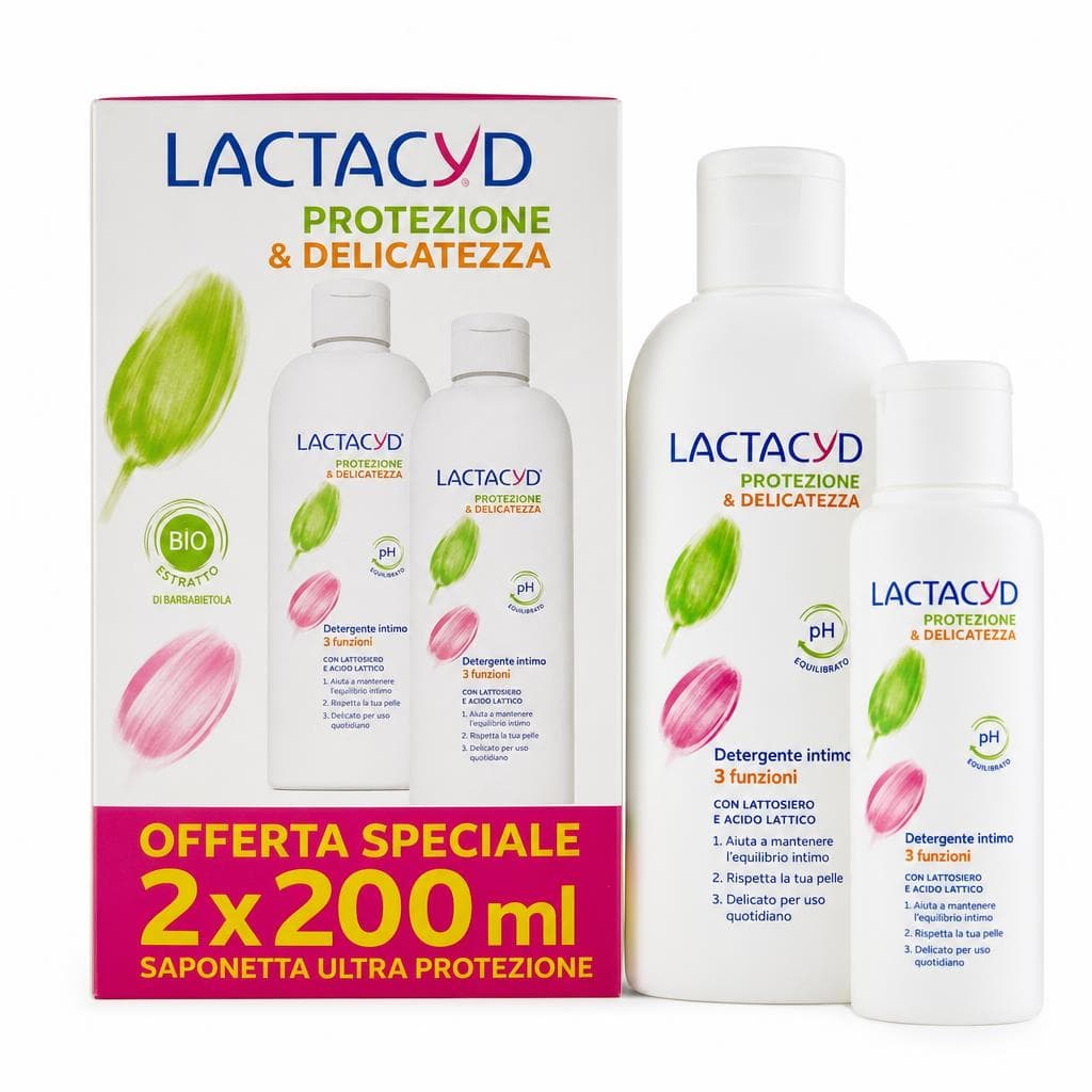 Lactacyd detergente intimo 200 ml x 2 in offerta da Tigota