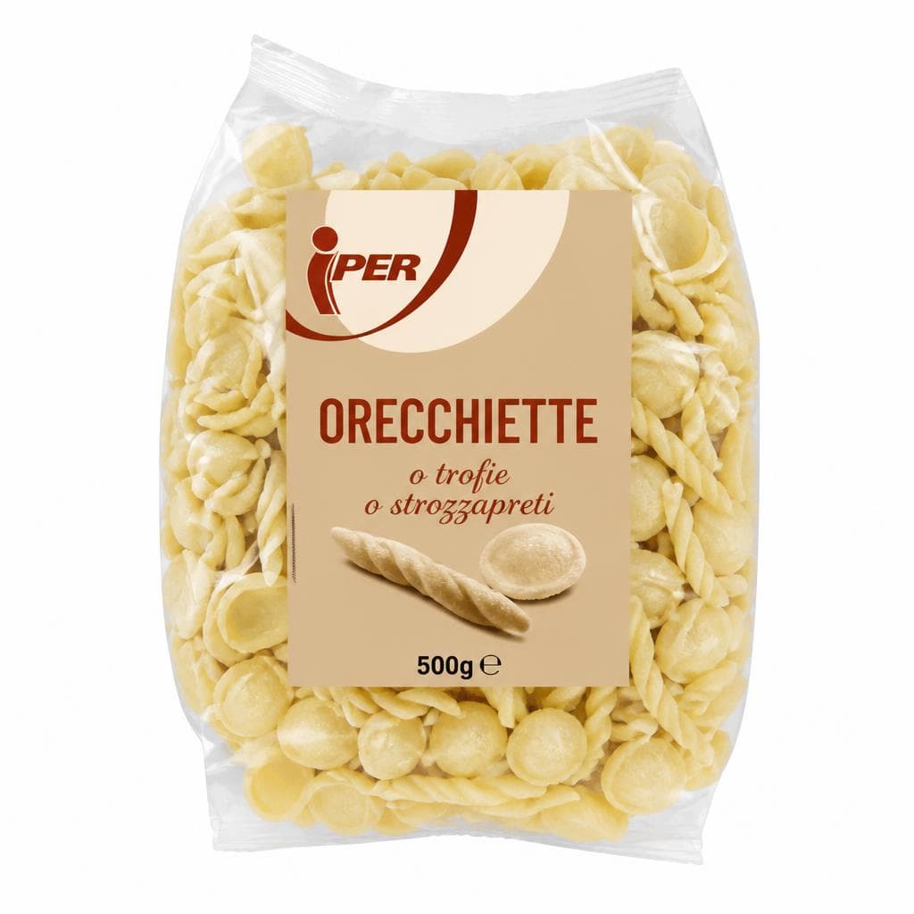 Pasta fresca trofie, orecchiette o strozzapreti, 500 g Iper – Iper La grande i