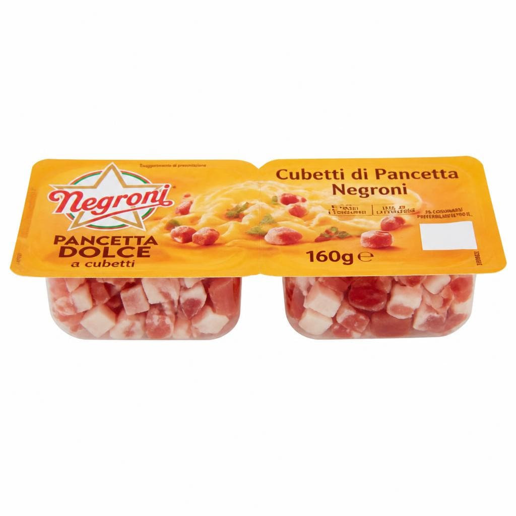 Cubetti di Pancetta Negroni, 160 g – Carrefour