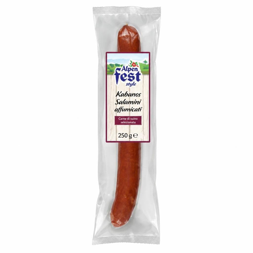 Alpenfeststyle kabanos salamini affumicati, 250 g – Lidl