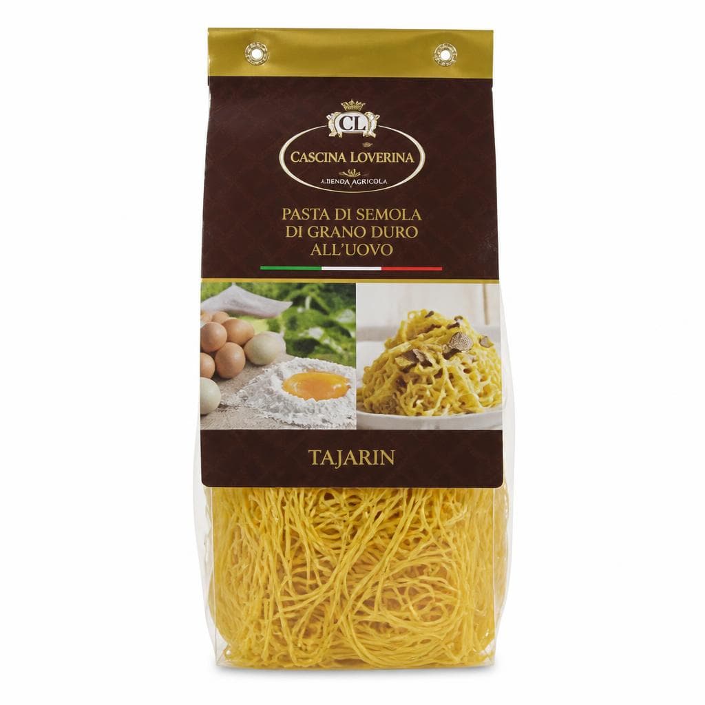 Pasta di Semola di Grano Duro all'Uovo Tajarin Cascina Loverina, 250 g – Il Gigante