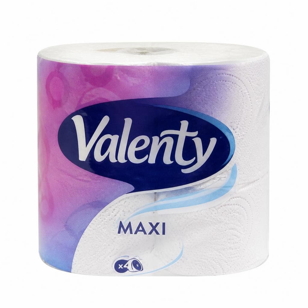 Carta igienica Valenty 4 rotoli in offerta da Bennet