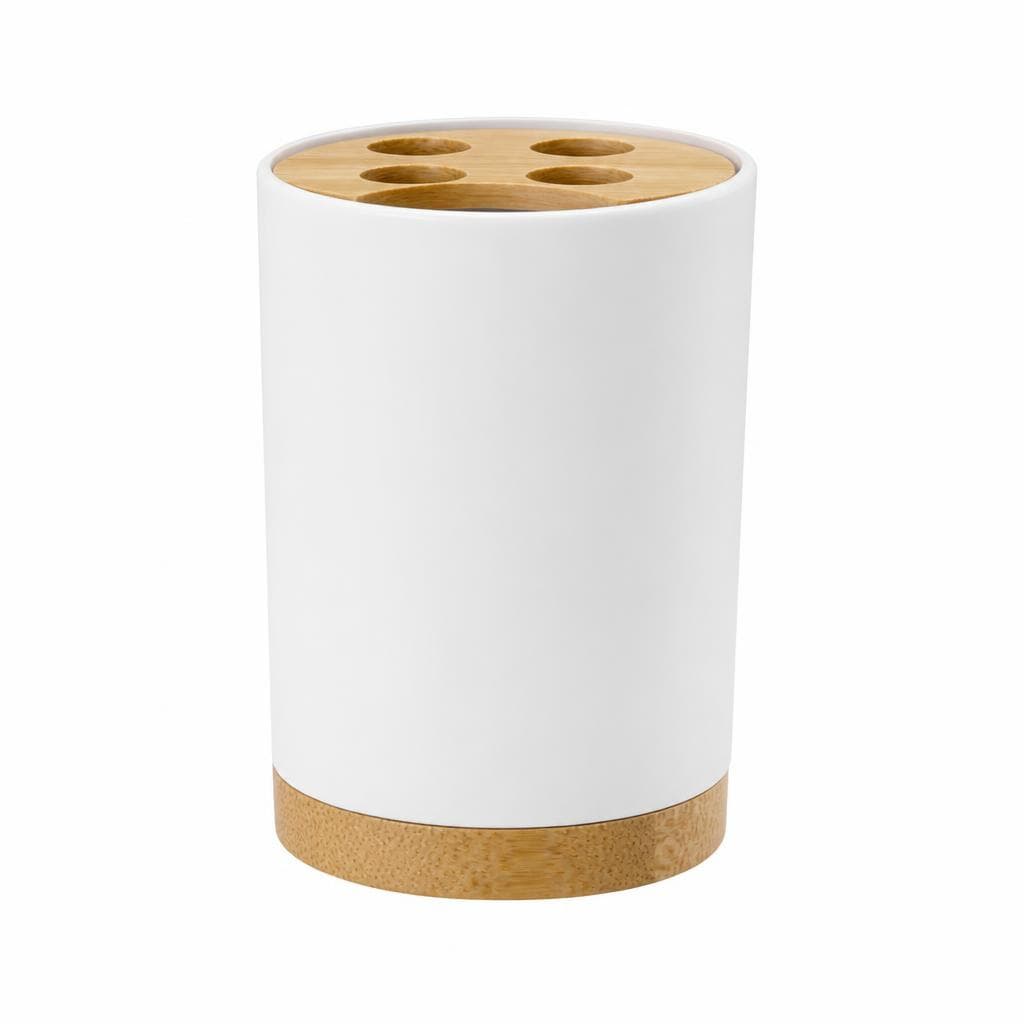 Portaspazzolini Bamboo in offerta da Risparmio Casa