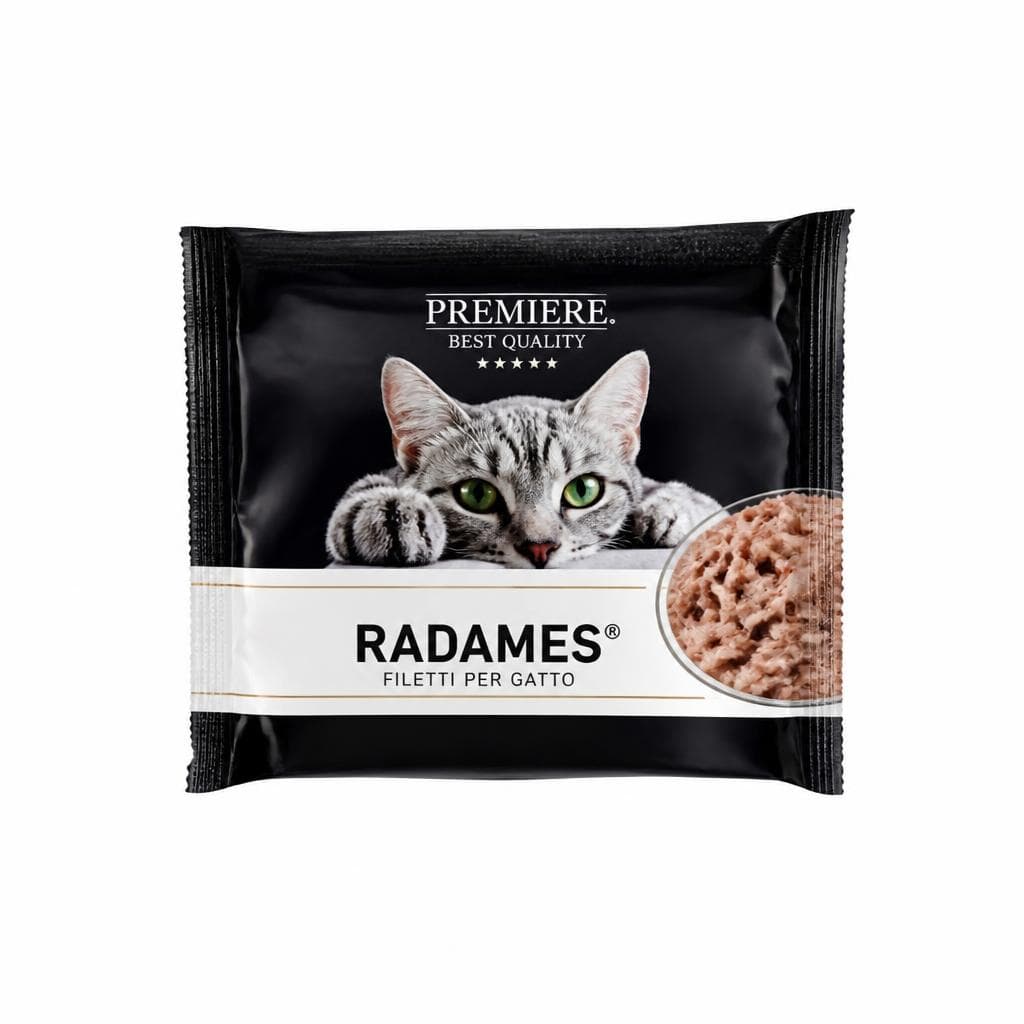 Filetti per gatto assortiti, 4 x 100 g Radames – Eurospin