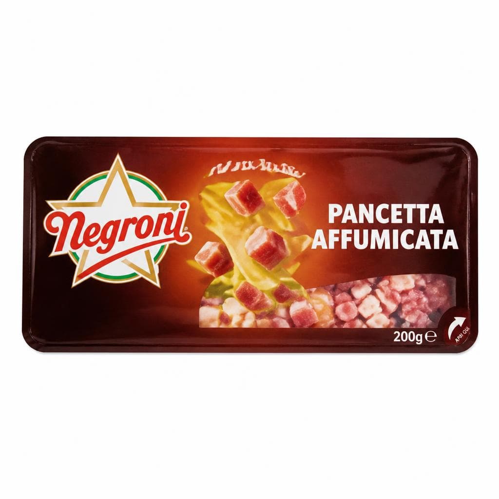 Negroni pancetta in cubetti, 2x100 g – Il Gigante