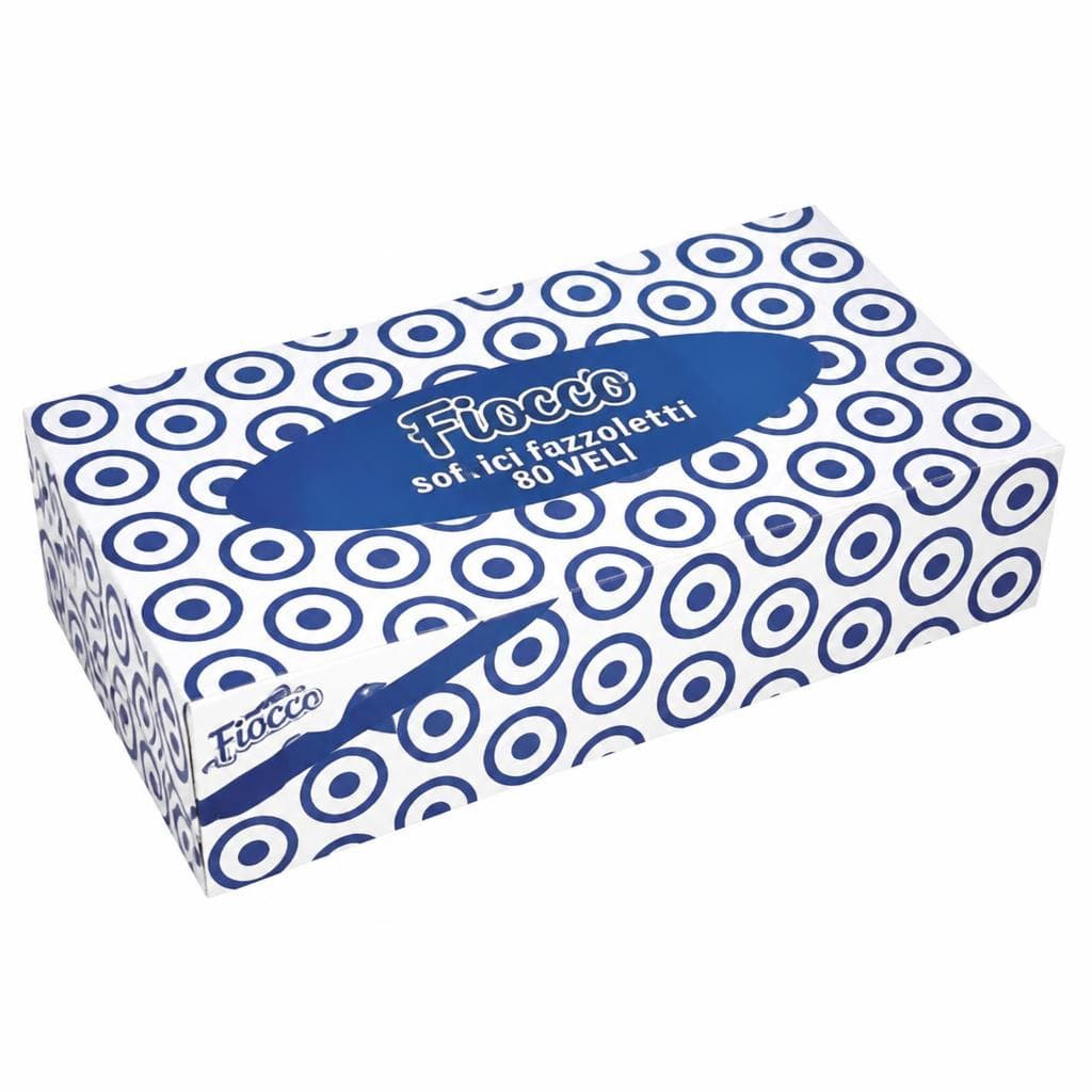 Fazzoletti box Fiocco, 80 pezzi, 4 veli – MD