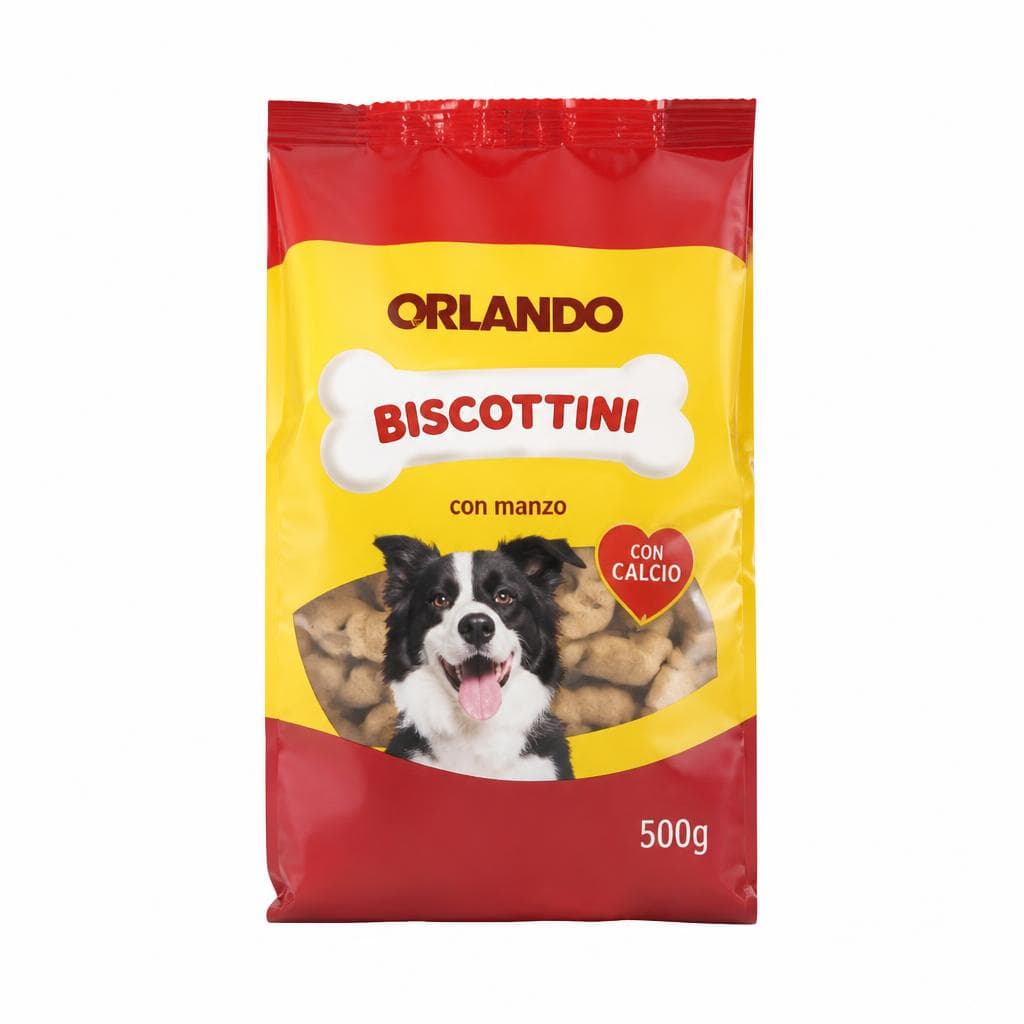 Orlando biscotti per cane 500 g confezione in offerta da Lidl