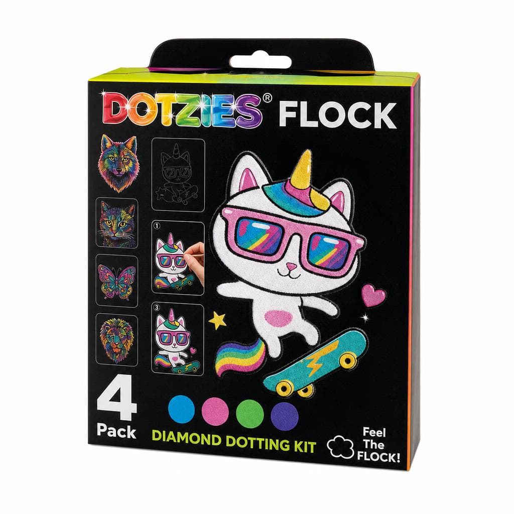 4 Dotzies Floccati 21 x 26 cm in offerta da Iper La grande i