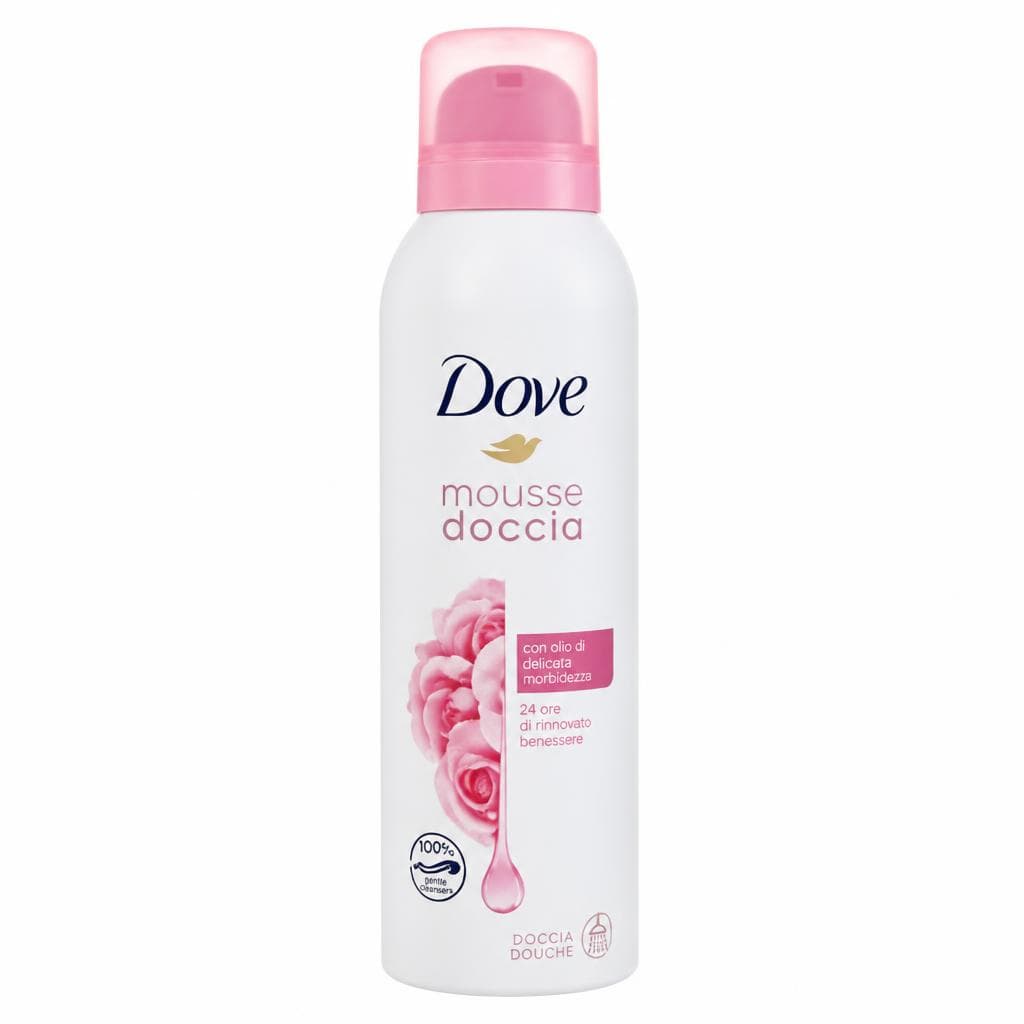 Dove mousse doccia profumata 200 ml, assort. in offerta da Dm
