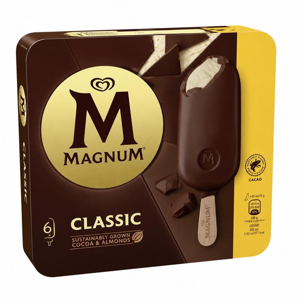 Magnum Algida Classico, 6 pz - 450 g – Penny