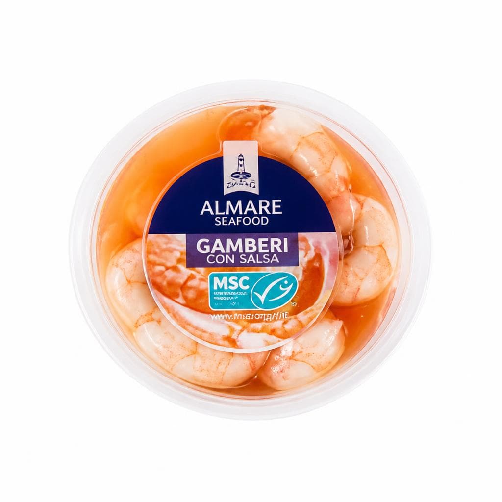 Almare Seafood Gamberi con salsa, 100 g – ALDI