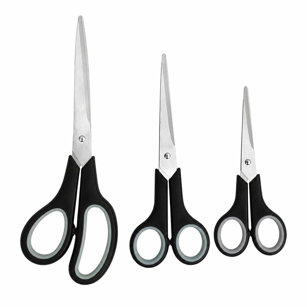 Forbici set 3 pezzi in offerta da MD