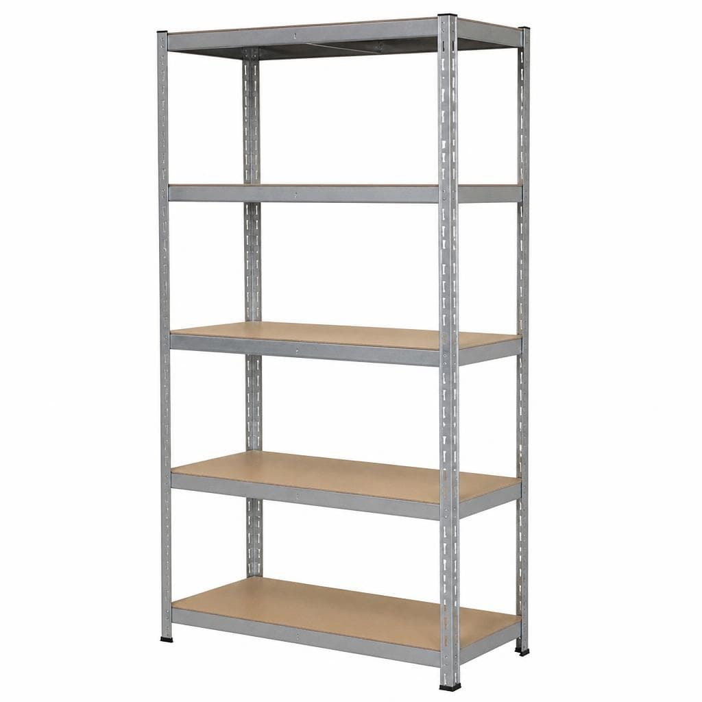 Scaffale Met Leg, 5 ripiani, L120xP50xH200 cm Spaceo – Leroy Merlin