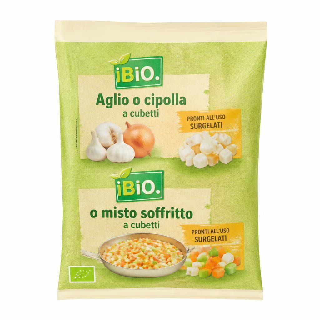 Aglio o cipolla a cubetti o misto soffritto, 100/150 g Bio Pam – Panorama