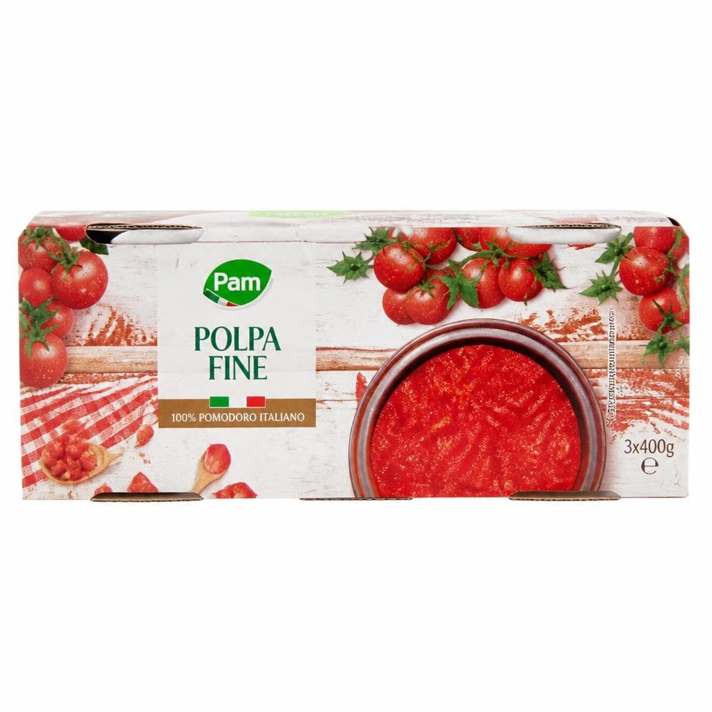 Polpa fine, 210 g x 2 Pam – Panorama
