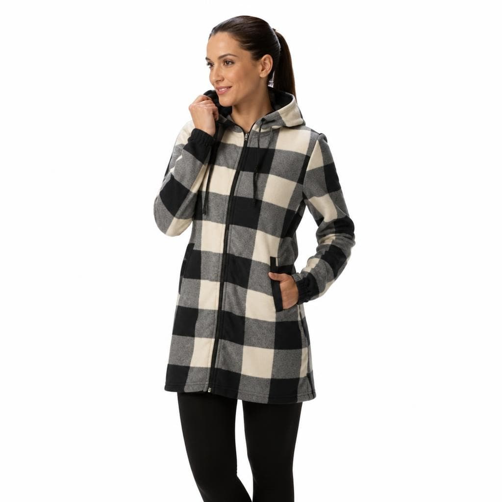 Felpa pile lunga con cappuccio – Eurospin