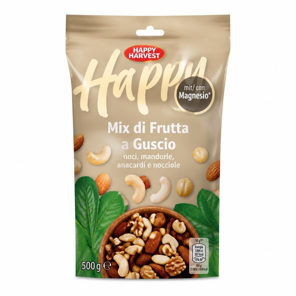 Happy Harvest Mix di Frutta a Guscio, 500 g – ALDI