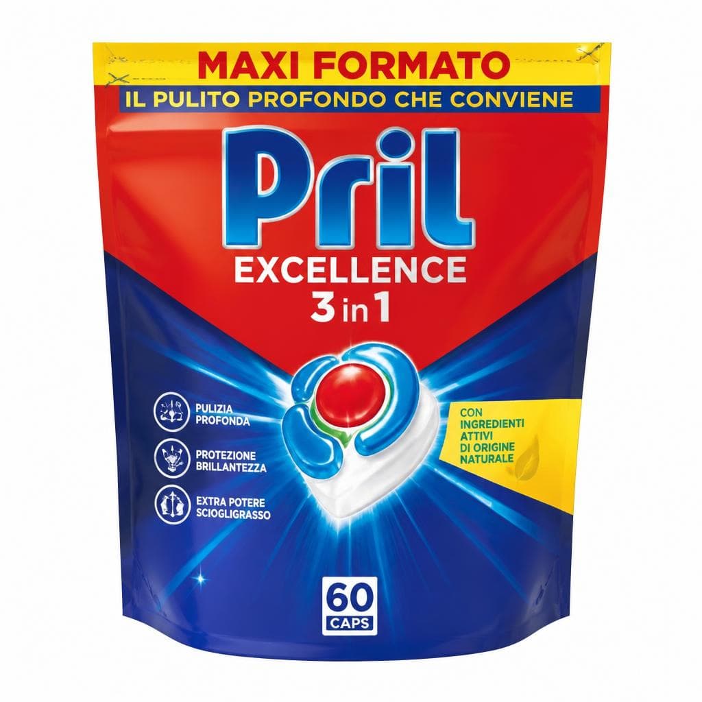 Pril Excellence caps, 1,086 kg – Carrefour