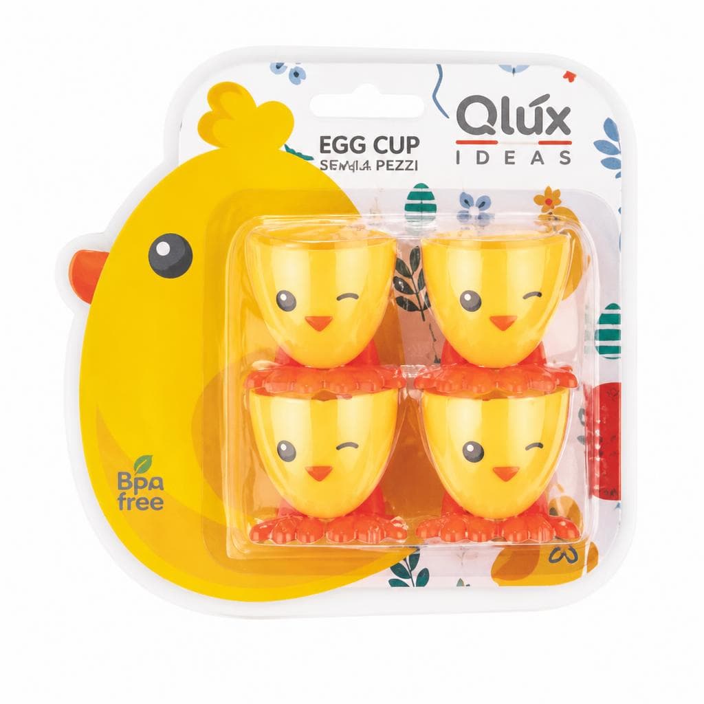 Portauovo 4 pezzi QLUX in offerta da MD
