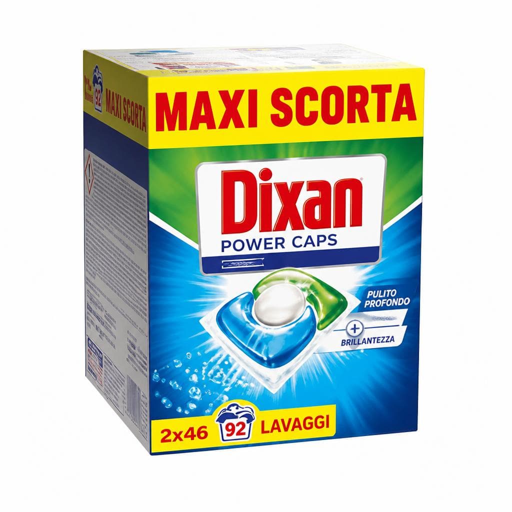 Detersivo pre-dosato per lavatrice classico o color, 88 caps Dixan – Iper La grande i