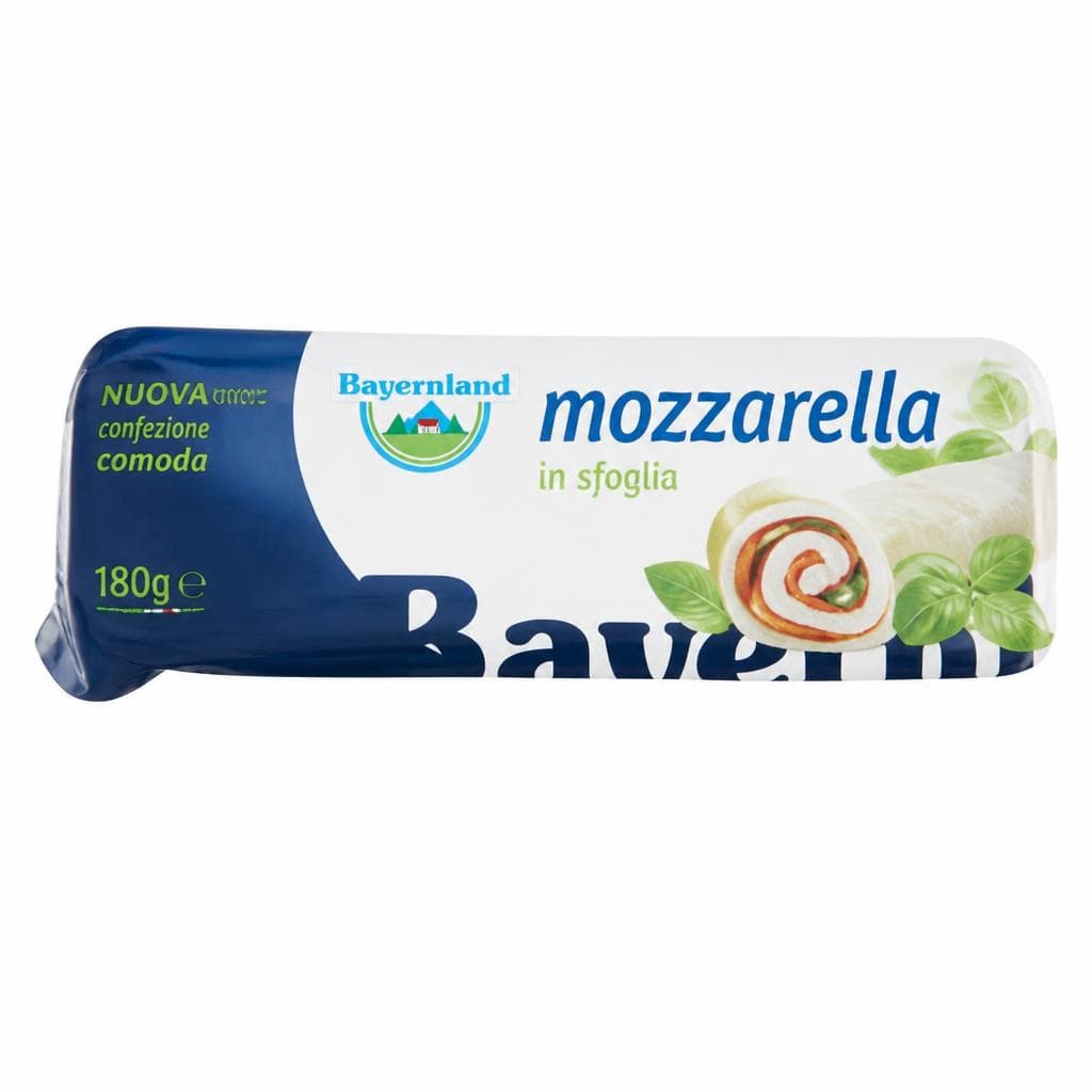 Mozzarella in sfoglia Bayernland, 130 g – Bennet