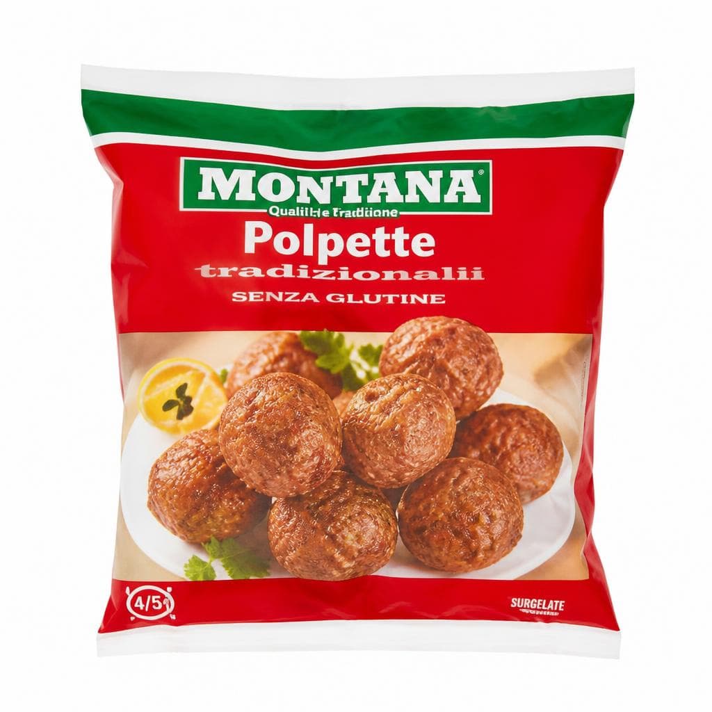 Polpette tradizionali surgelate, 400 g Montana – Bennet