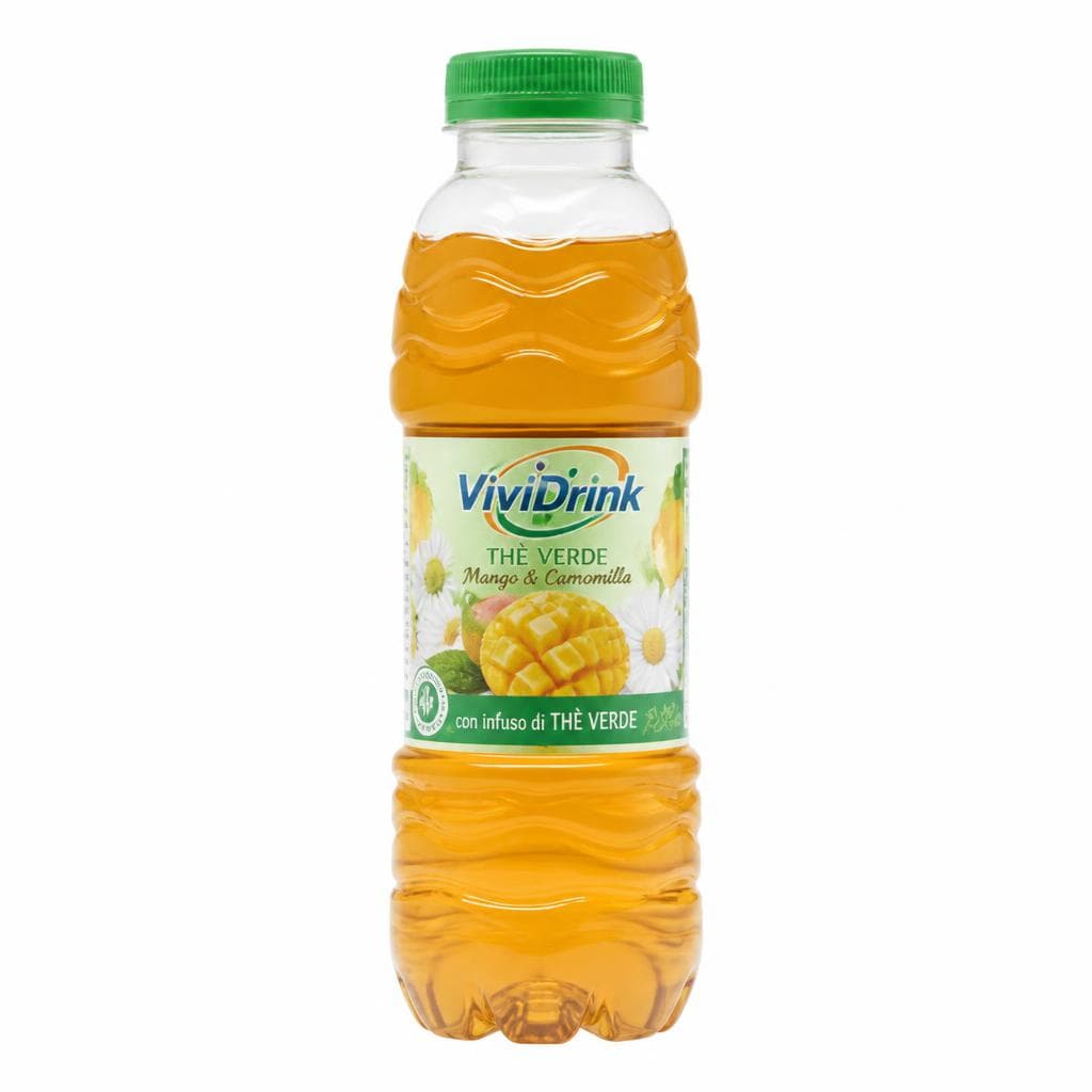 Vividrink the verde mango & camomilla / the nero limone & lime kaffir / the nero pesca & rosa 500 ml in offerta da Dpiù