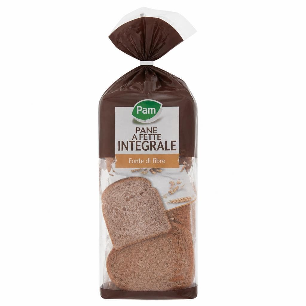 Pane a fette integrale, 400 g Pam – Panorama