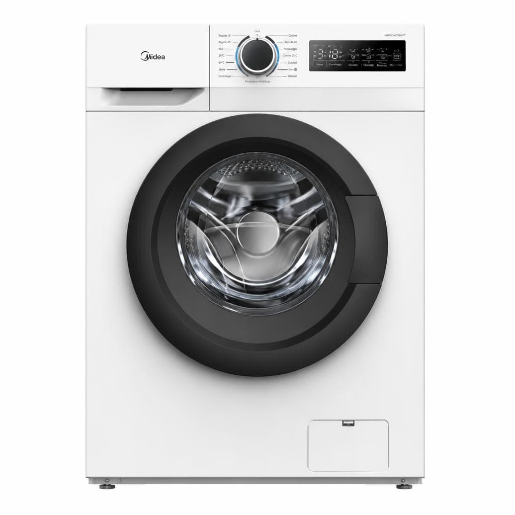 Midea lavatrice slim MFT10W70BWIT, 7 kg – Expert