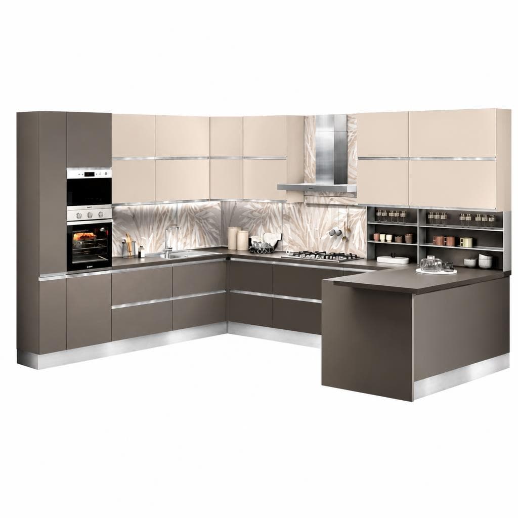 Composizione cucina Bronzo Zinco – Mondo Convenienza