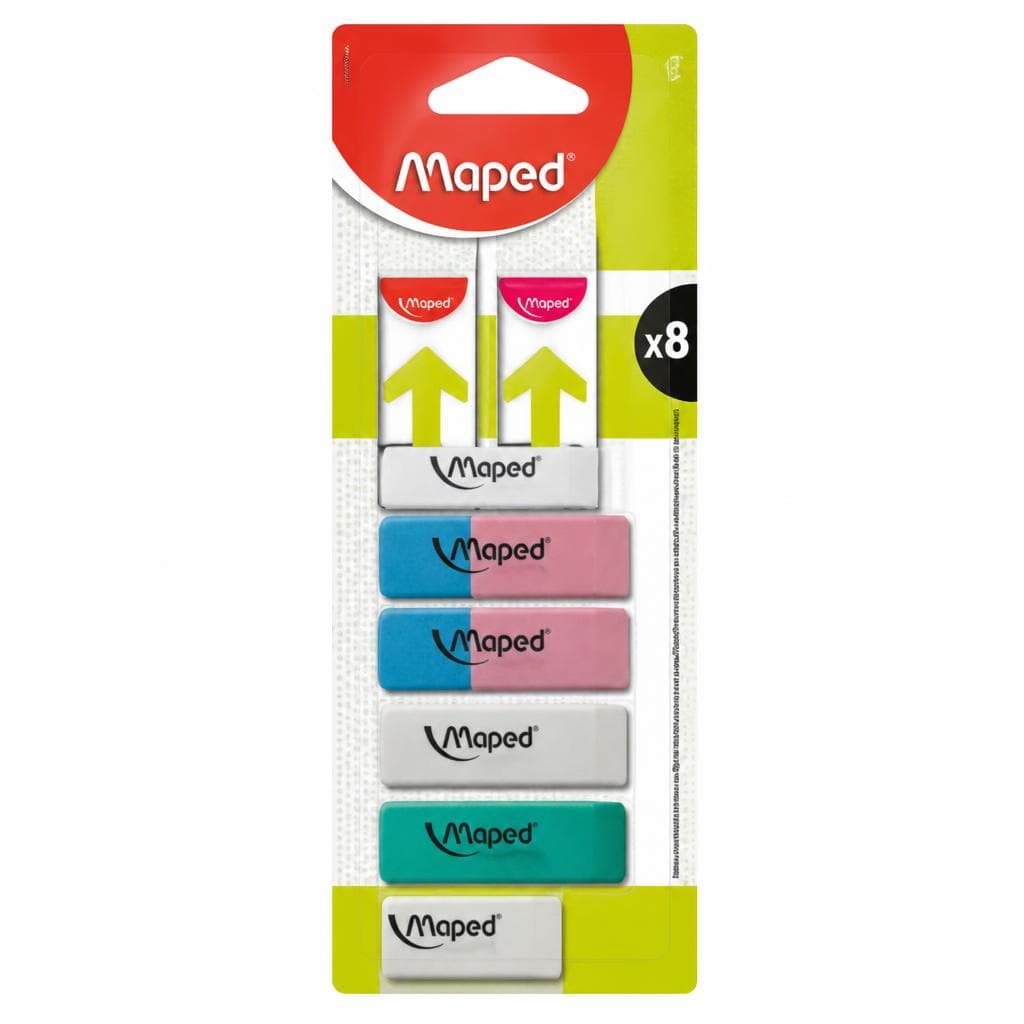 8 Gomme assortite MAPED in offerta da Iper La grande i