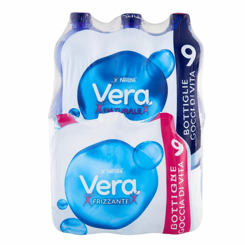 Acqua minerale Nestlé Vera, 9x50 cl – Il Gigante