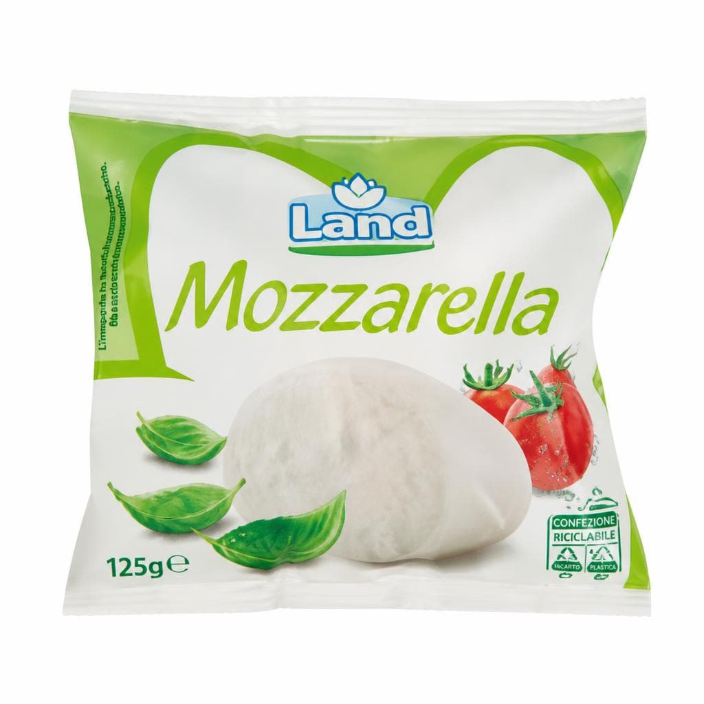 Mozzarella, 125 g Land – Eurospin
