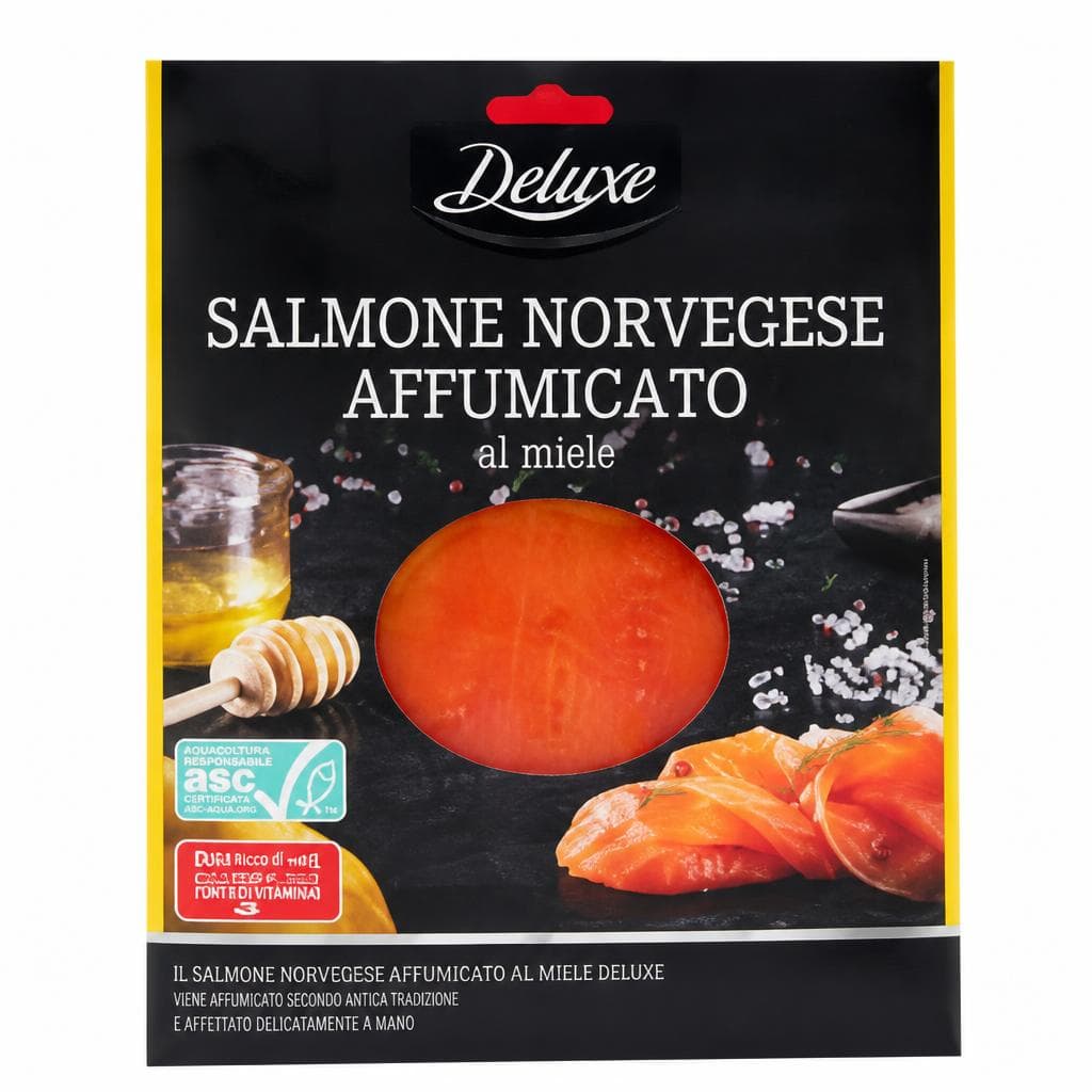 Deluxe Salmone norvegese affumicato, 100 g – Lidl