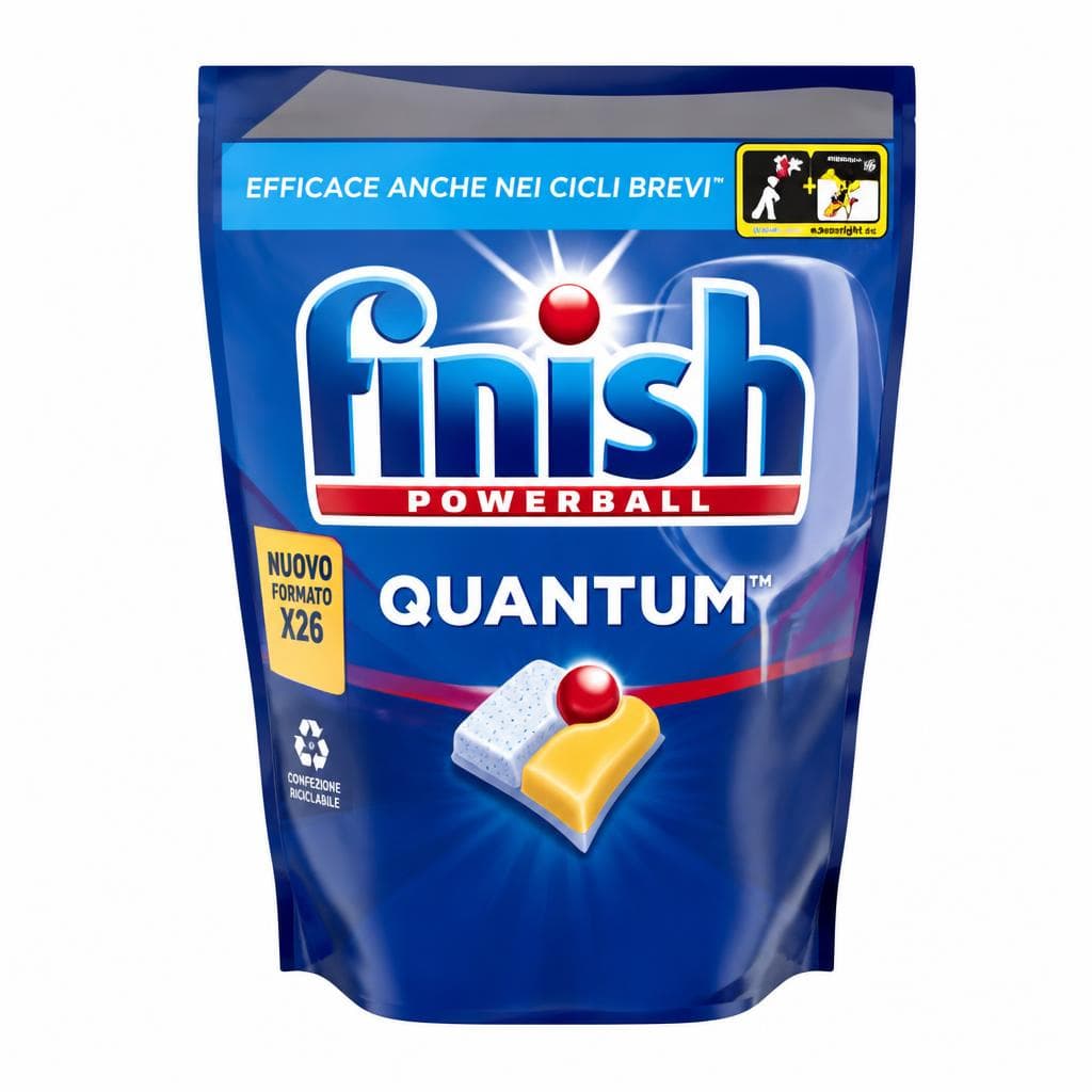 Detersivo in caps per lavastoviglie Finish, 65, 70 o 77 capsule – Bennet
