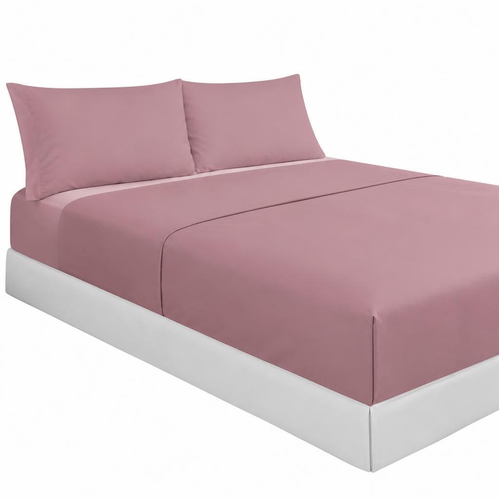 Completo letto tinta unita matrimoniale in offerta da Risparmio Casa
