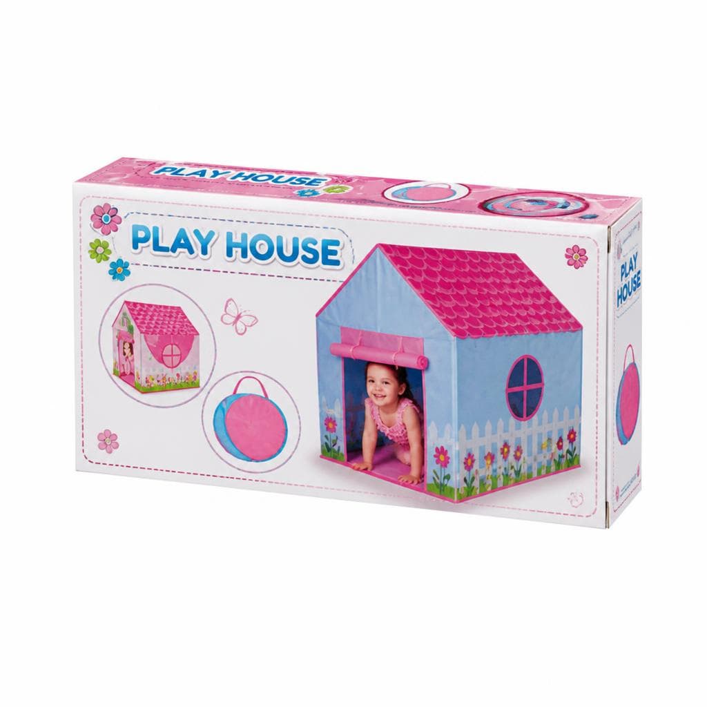Casetta in tela azzurra/rosa – Risparmio Casa