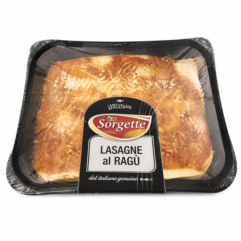 Lasagne al ragù, 800 g Sorgente – MD