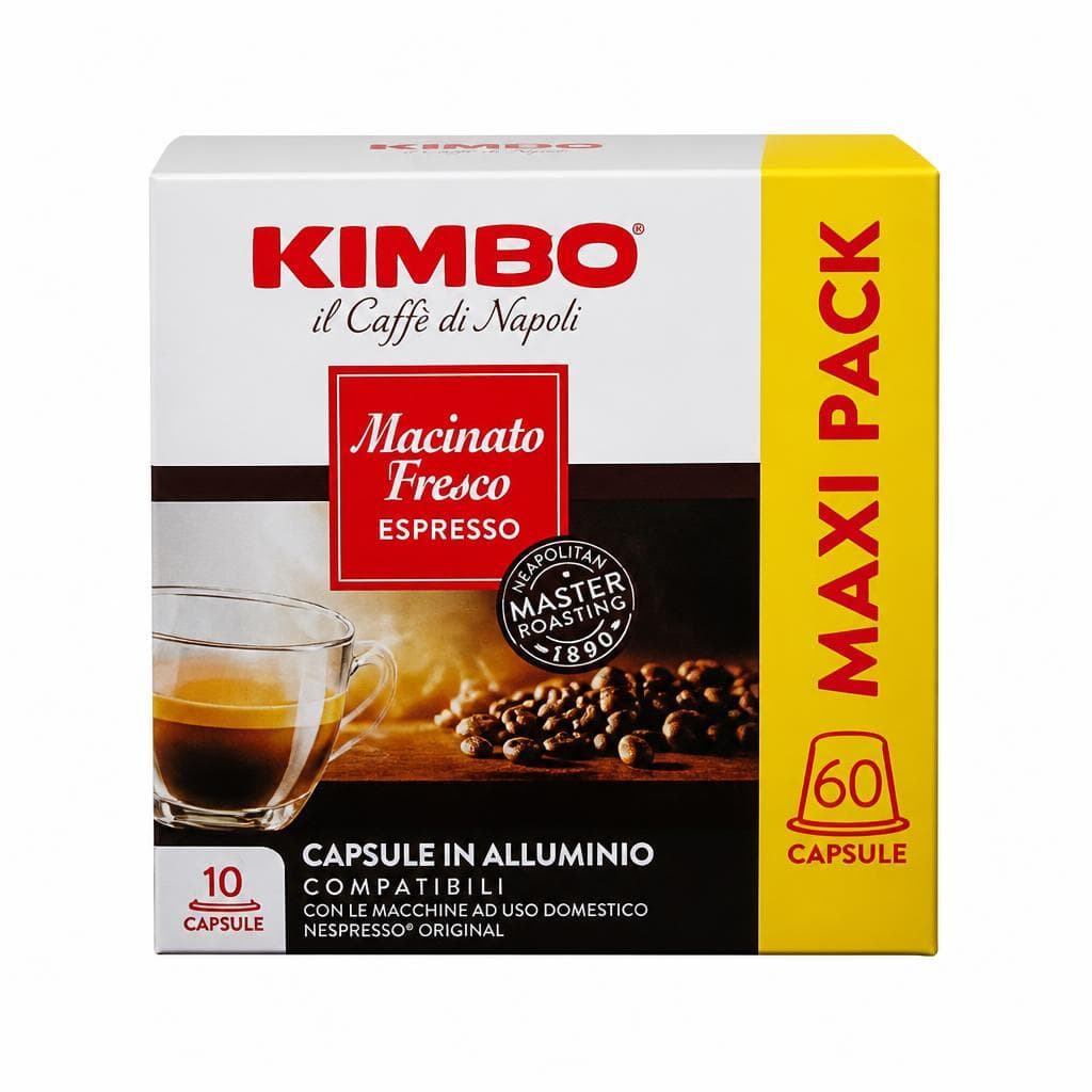 Capsule Kimbo Espresso, 60 capsule – Il Gigante